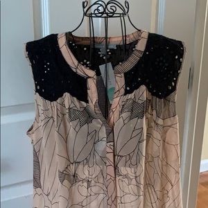 Daniel Rainn Kroes Eyelet Detail Top